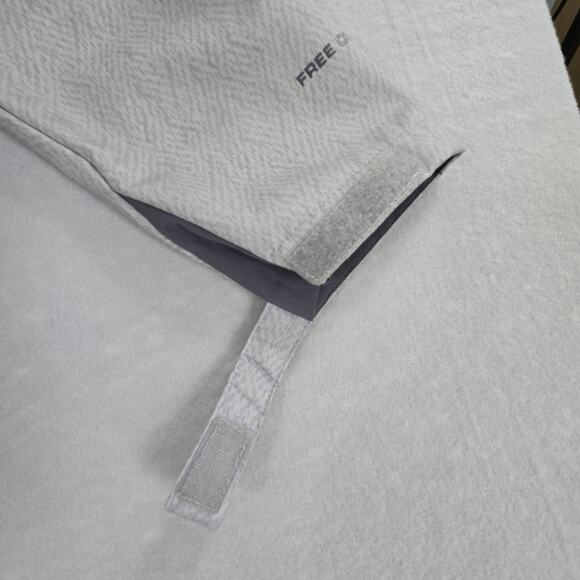 Free Country Live In It Gray Full Zip Jacket Lined Removable Hood Womens Large - Picture 9 of 16